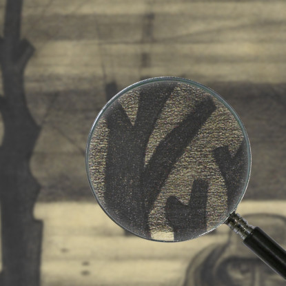 Inverno Karl Wiener kwn774 quadro stampato su tela