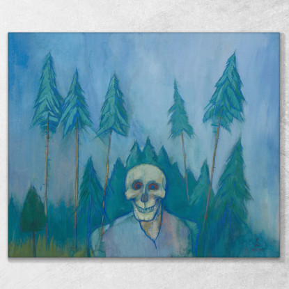 Perché Avere Paura? Karl Wiener kwn779 quadro stampato su tela