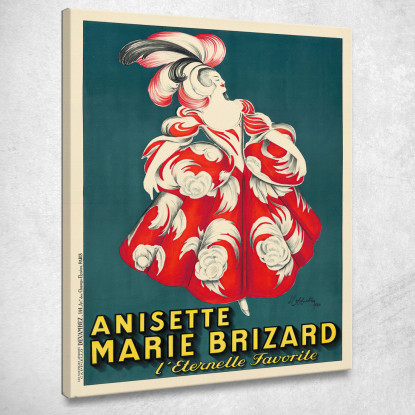 Anisette Marie Brizard Leonetto Cappiello lcp7 quadro stampato su tela