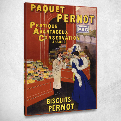 Biscotti Pernot Leonetto Cappiello lcp12 quadro stampato su tela