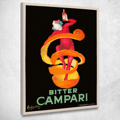 Campari Amaro Leonetto Cappiello lcp13 quadro stampato su tela