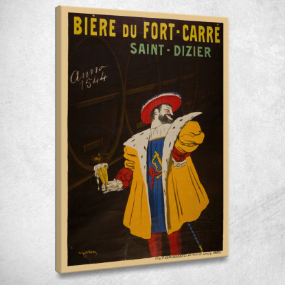 Birra Di Fort-Carré Saint-Dizier Leonetto Cappiello lcp14 quadro stampato su tela