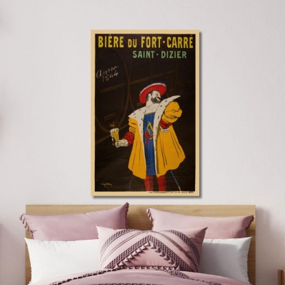 Birra Di Fort-Carré Saint-Dizier Leonetto Cappiello lcp14 quadro stampato su tela