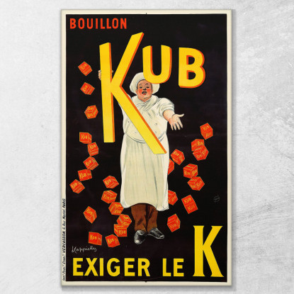 Brodo Kub Leonetto Cappiello lcp15 quadro stampato su tela