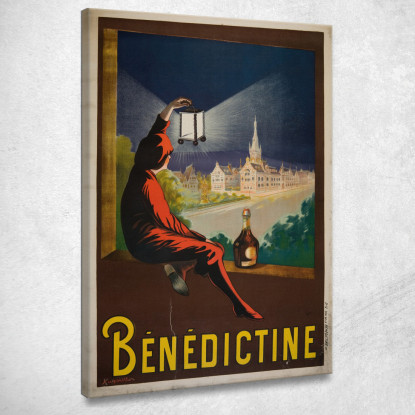 Benedettino Leonetto Cappiello lcp17 quadro stampato su tela