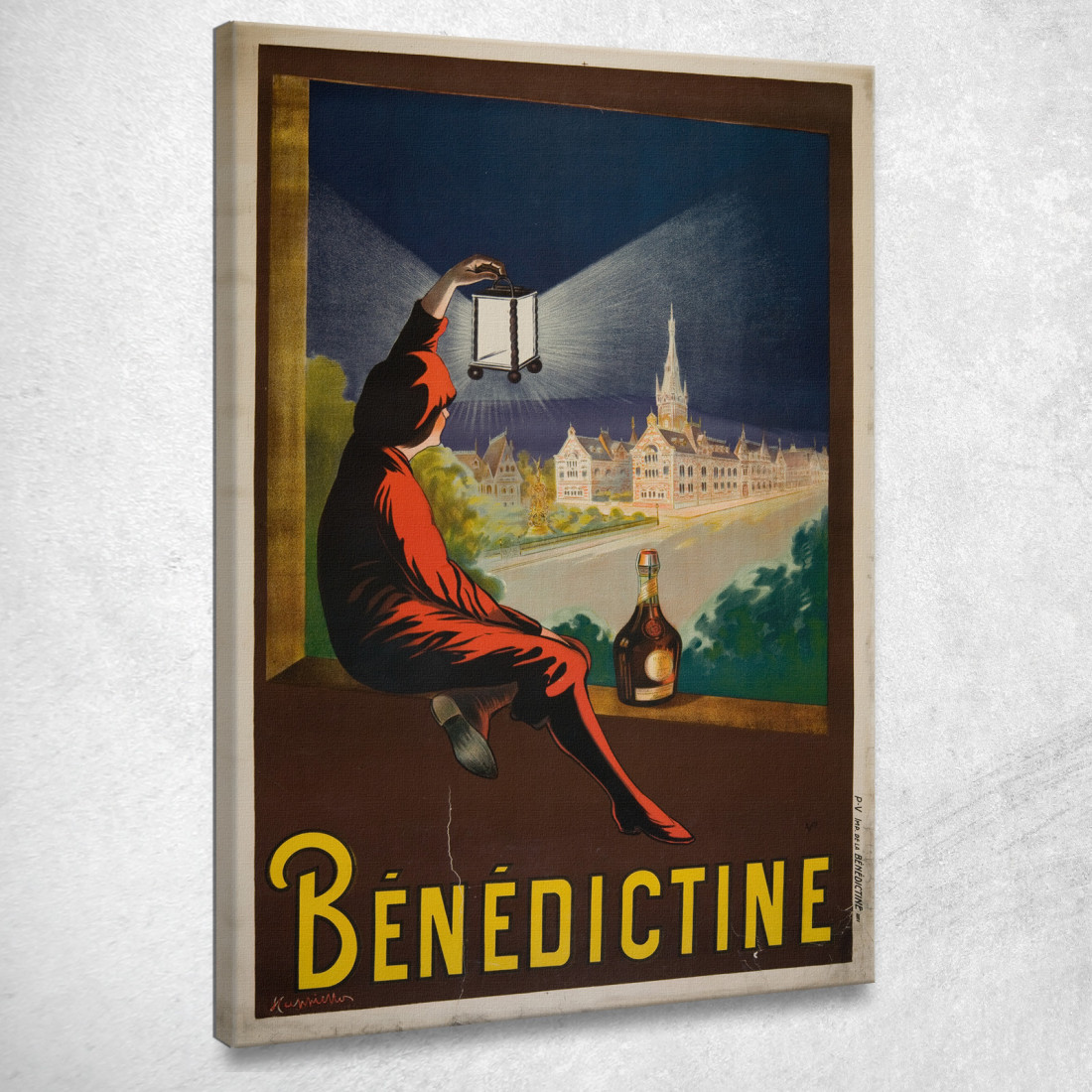 Benedettino Leonetto Cappiello lcp17 quadro stampato su tela