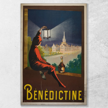 Benedettino Leonetto Cappiello lcp17 quadro stampato su tela