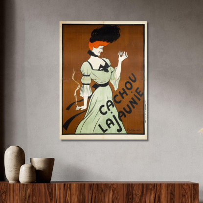 Cachou Lajaunie Leonetto Cappiello lcp18 quadro stampato su tela