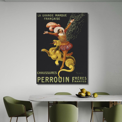 Scarpe Dei Fratelli Perrouin Leonetto Cappiello lcp26 quadro stampato su tela