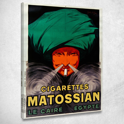 Sigarette Matossiane Il Cairo Egitto Leonetto Cappiello lcp29 quadro stampato su tela