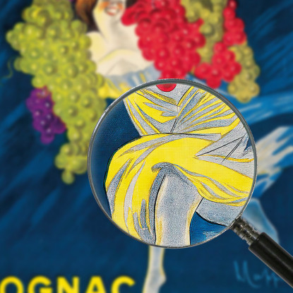 Cognac Gautier Frères Leonetto Cappiello lcp32 quadro stampato su tela