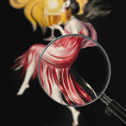 Cognac Monnet Leonetto Cappiello lcp34 quadro stampato su tela