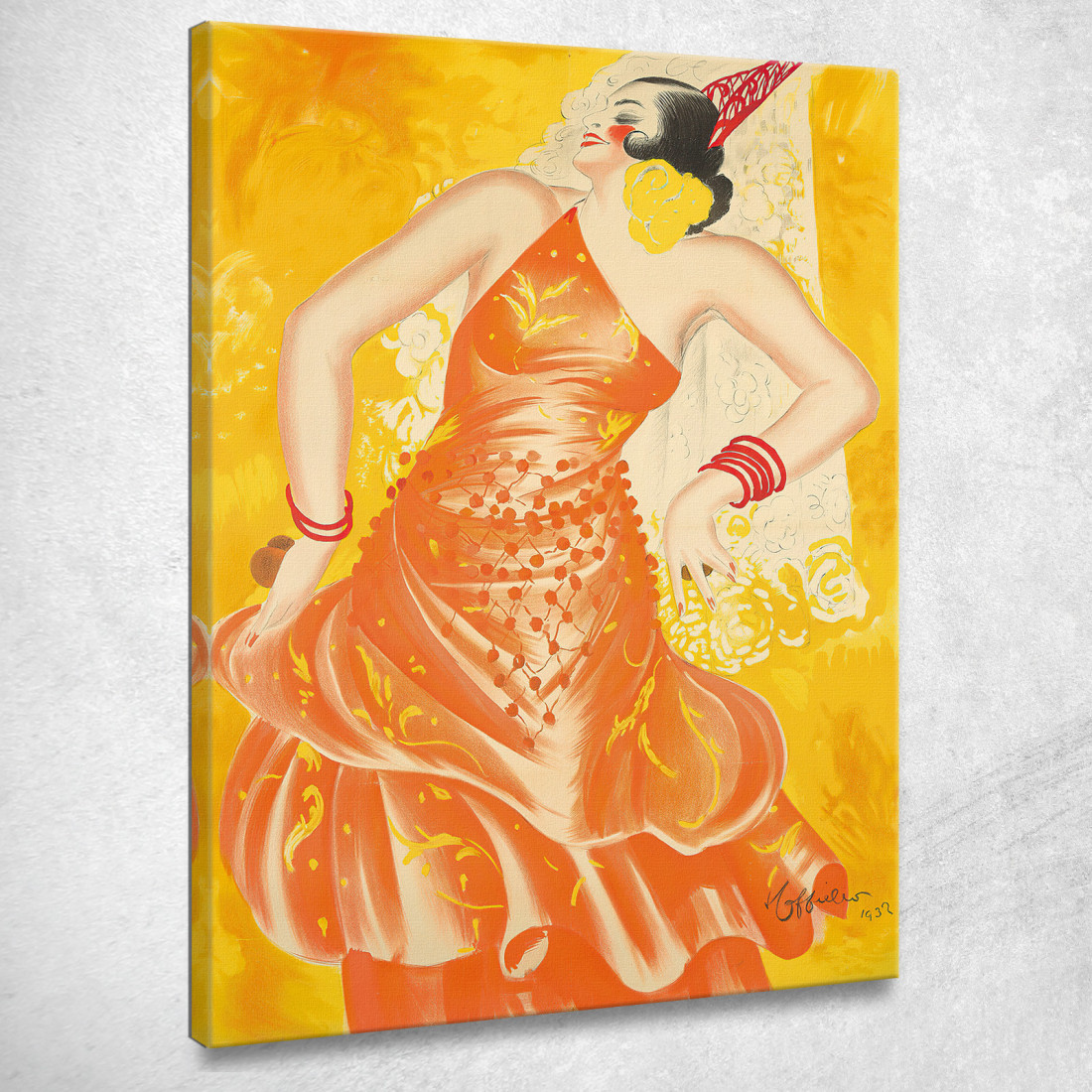 Concita Supervia Leonetto Cappiello lcp37 quadro stampato su tela