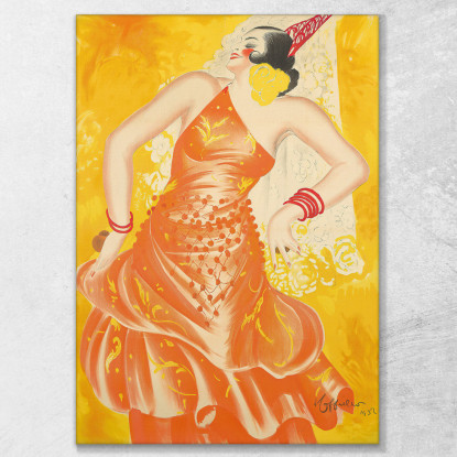 Concita Supervia Leonetto Cappiello lcp37 quadro stampato su tela