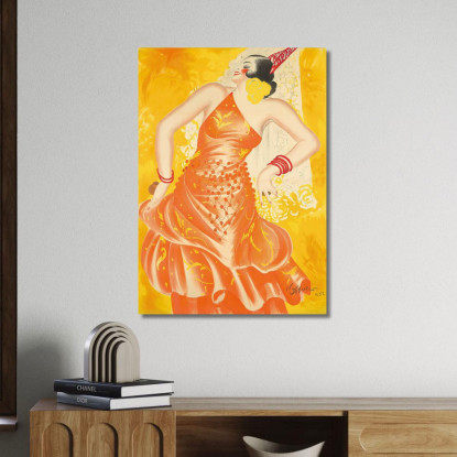 Concita Supervia Leonetto Cappiello lcp37 quadro stampato su tela