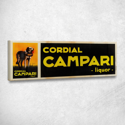 Cordiale Campari Leonetto Cappiello lcp39 quadro stampato su tela