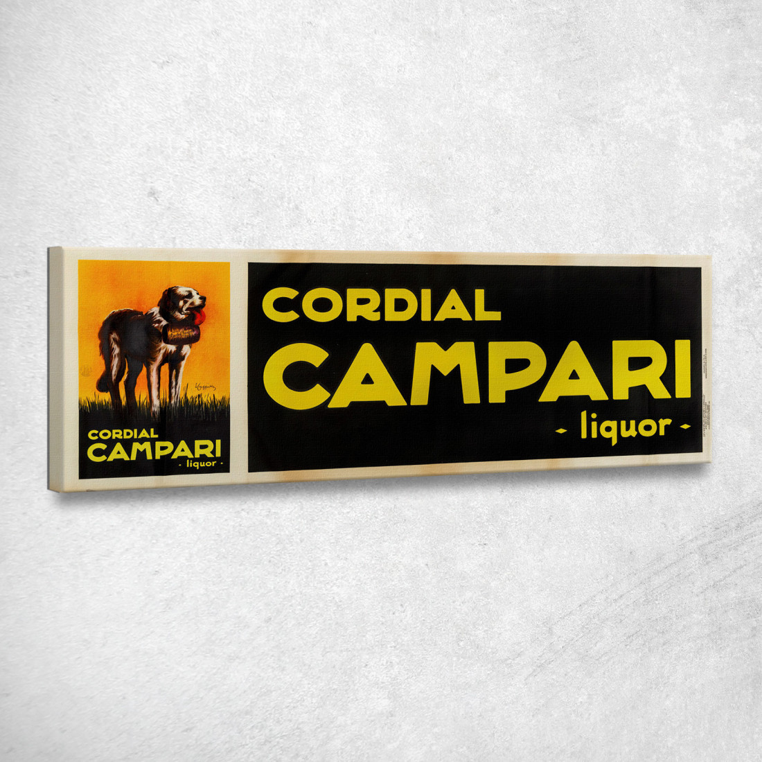 Cordiale Campari Leonetto Cappiello lcp39 quadro stampato su tela