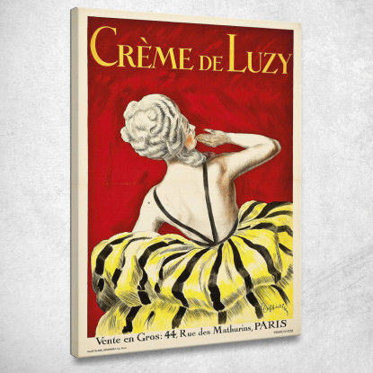 Crema Luzy Leonetto Cappiello lcp40 quadro stampato su tela
