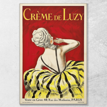 Crema Luzy Leonetto Cappiello lcp40 quadro stampato su tela