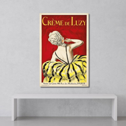 Crema Luzy Leonetto Cappiello lcp40 quadro stampato su tela