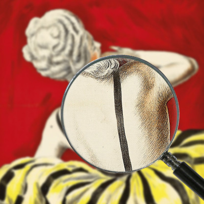 Crema Luzy Leonetto Cappiello lcp40 quadro stampato su tela