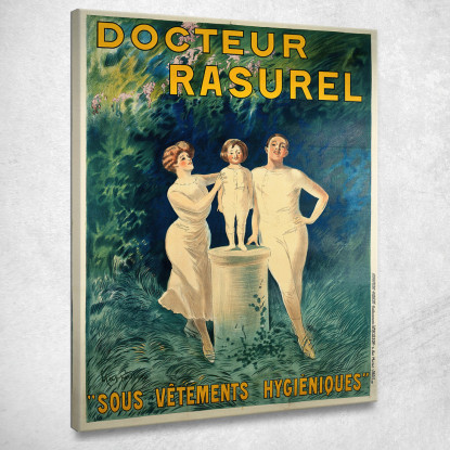 Dottor Rasurel Leonetto Cappiello lcp41 quadro stampato su tela