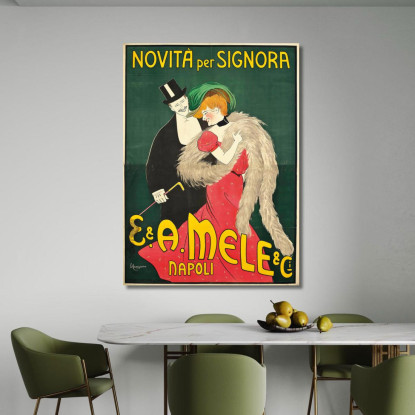 E. E A. Mele E Ci Leonetto Cappiello lcp43 quadro stampato su tela