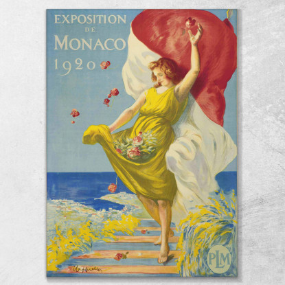 Mostra Di Monaco Leonetto Cappiello lcp46 quadro stampato su tela