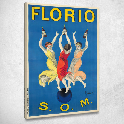 Florio Leonetto Cappiello lcp49 quadro stampato su tela