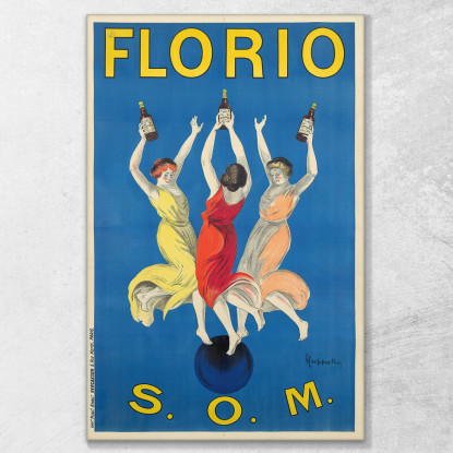 Florio Leonetto Cappiello lcp49 quadro stampato su tela