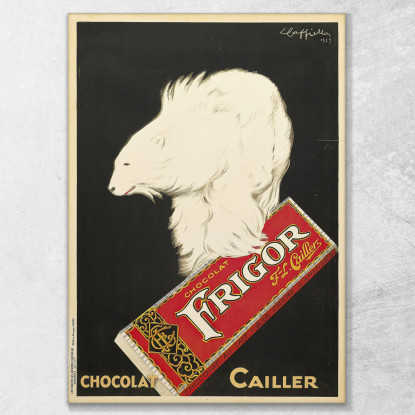 Frigor Chocolat Cailler Leonetto Cappiello lcp51 quadro stampato su tela