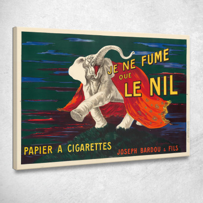 Fumo Solo Zero Leonetto Cappiello lcp52 quadro stampato su tela