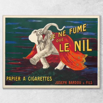 Fumo Solo Zero Leonetto Cappiello lcp52 quadro stampato su tela