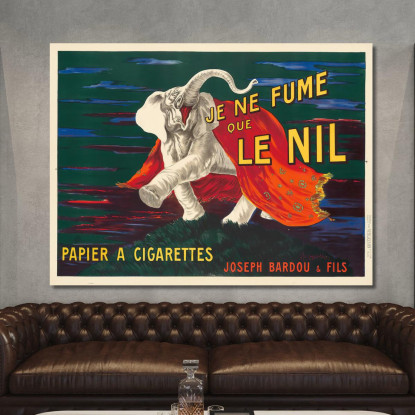 Fumo Solo Zero Leonetto Cappiello lcp52 quadro stampato su tela