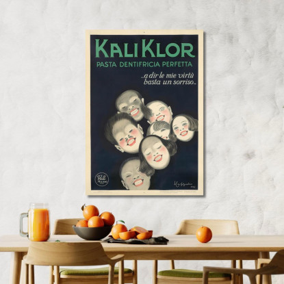 Kali Clor Leonetto Cappiello lcp55 quadro stampato su tela