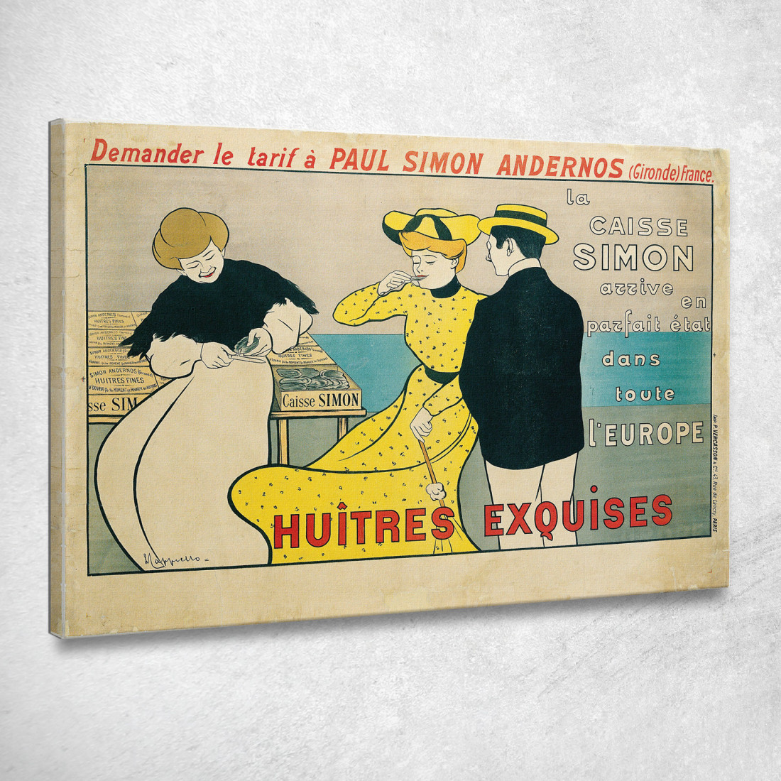 Il Fondo Simone Leonetto Cappiello lcp58 quadro stampato su tela