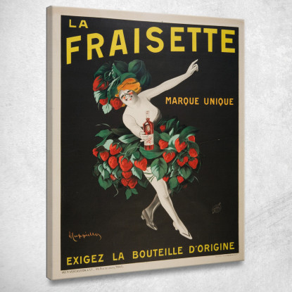 La Fragola Leonetto Cappiello lcp60 quadro stampato su tela