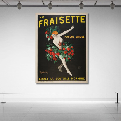 La Fragola Leonetto Cappiello lcp60 quadro stampato su tela