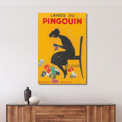 Lana Di Pinguino Leonetto Cappiello lcp62 quadro stampato su tela