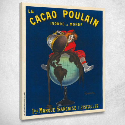 Puledro Al Cacao Leonetto Cappiello lcp66 quadro stampato su tela