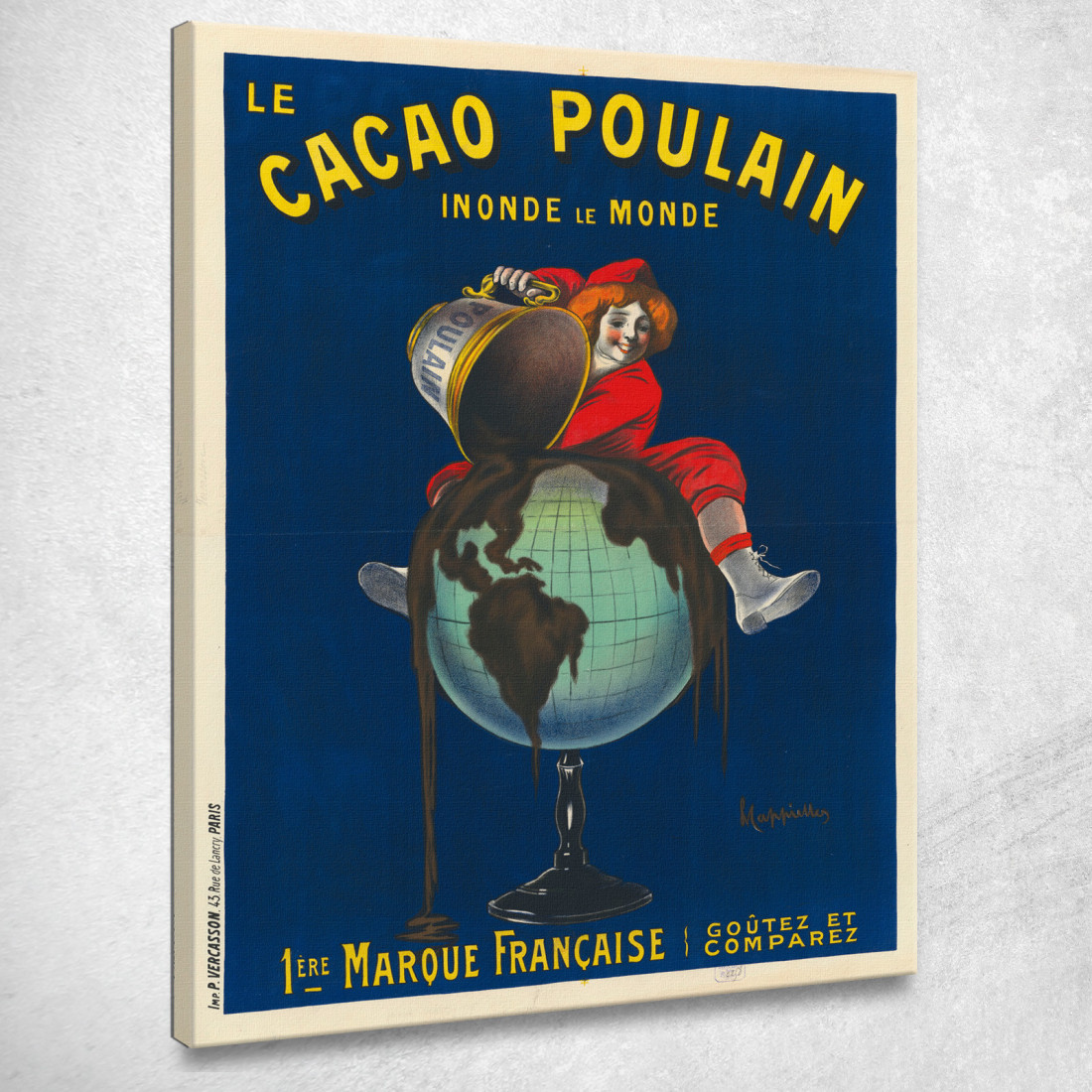 Puledro Al Cacao Leonetto Cappiello lcp66 quadro stampato su tela