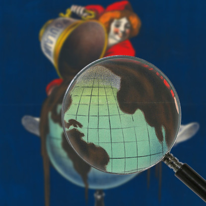 Puledro Al Cacao Leonetto Cappiello lcp66 quadro stampato su tela