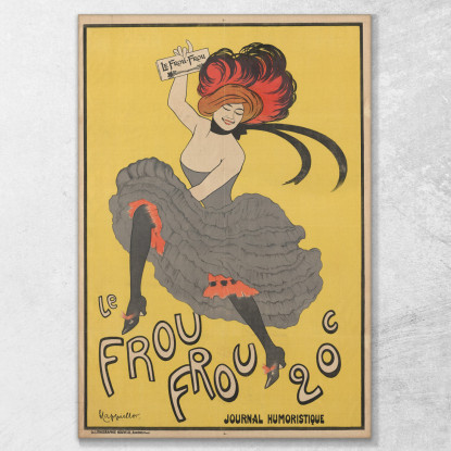 Il Frou Frou Leonetto Cappiello lcp67 quadro stampato su tela