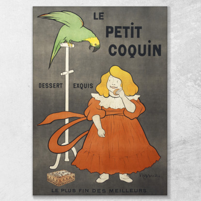 Il Piccolo Mascalzone Dolce Squisito Leonetto Cappiello lcp68 quadro stampato su tela