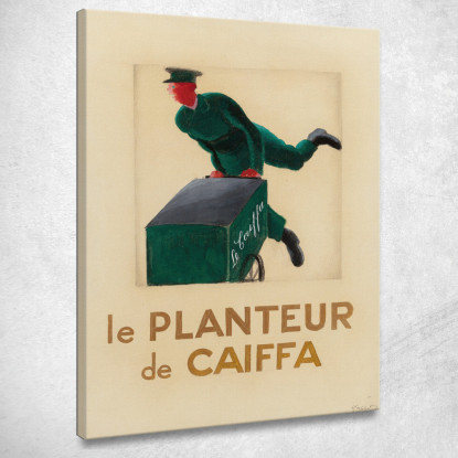 La Fioriera Di Caiffa Leonetto Cappiello lcp71 quadro stampato su tela