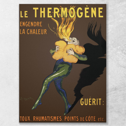 Il Termogenico Leonetto Cappiello lcp72 quadro stampato su tela