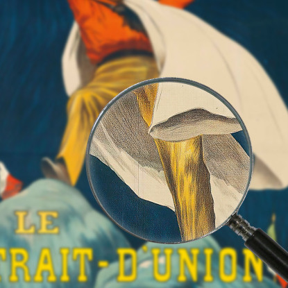 L'Unione Trait-D Leonetto Cappiello lcp73 quadro stampato su tela