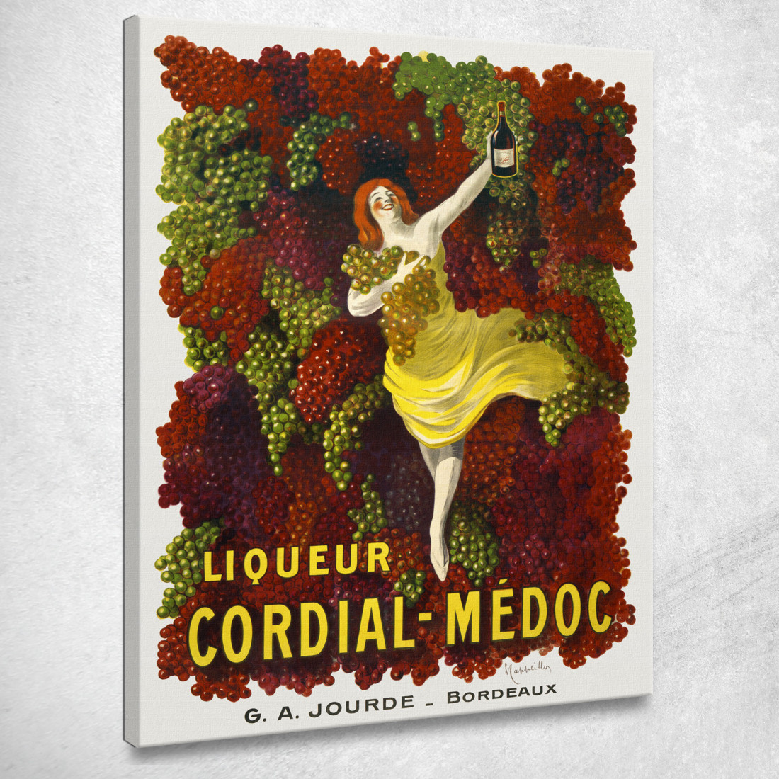 Liquore Cordial-Médoc Leonetto Cappiello lcp74 quadro stampato su tela
