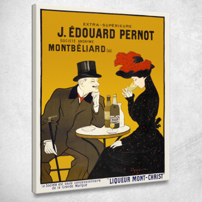 Uomo E Donna In Un Bar Leonetto Cappiello lcp78 quadro stampato su tela