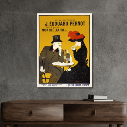 Uomo E Donna In Un Bar Leonetto Cappiello lcp78 quadro stampato su tela